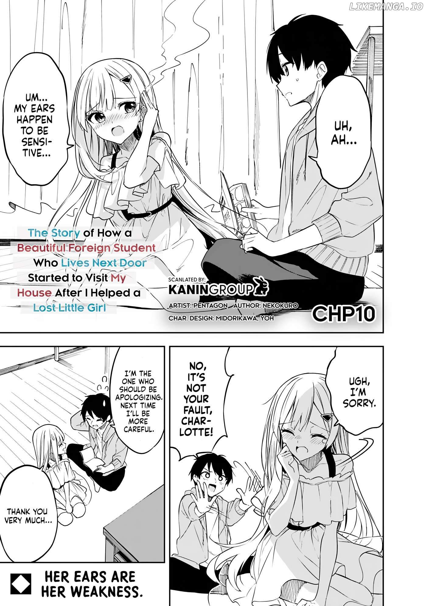 Maigo ni Natteita Youjo wo Tasuketara, Otonari ni Sumu Bishoujo Ryuugakusei ga Ie ni Asobi ni Kuru you ni Natta Ken ni Tsuite Ch.10 p3