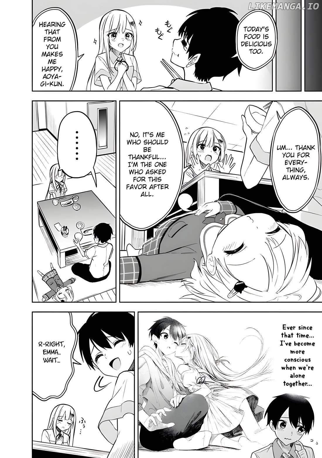 Maigo ni Natteita Youjo wo Tasuketara, Otonari ni Sumu Bishoujo Ryuugakusei ga Ie ni Asobi ni Kuru you ni Natta Ken ni Tsuite Ch.15 p13