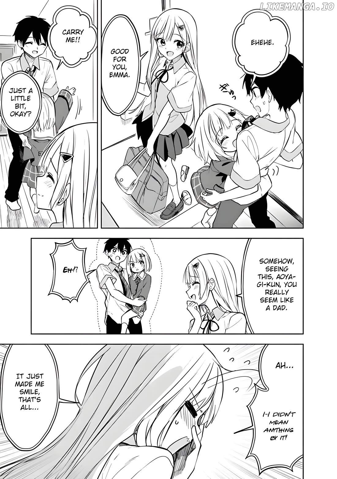 Maigo ni Natteita Youjo wo Tasuketara, Otonari ni Sumu Bishoujo Ryuugakusei ga Ie ni Asobi ni Kuru you ni Natta Ken ni Tsuite Ch.15 p10