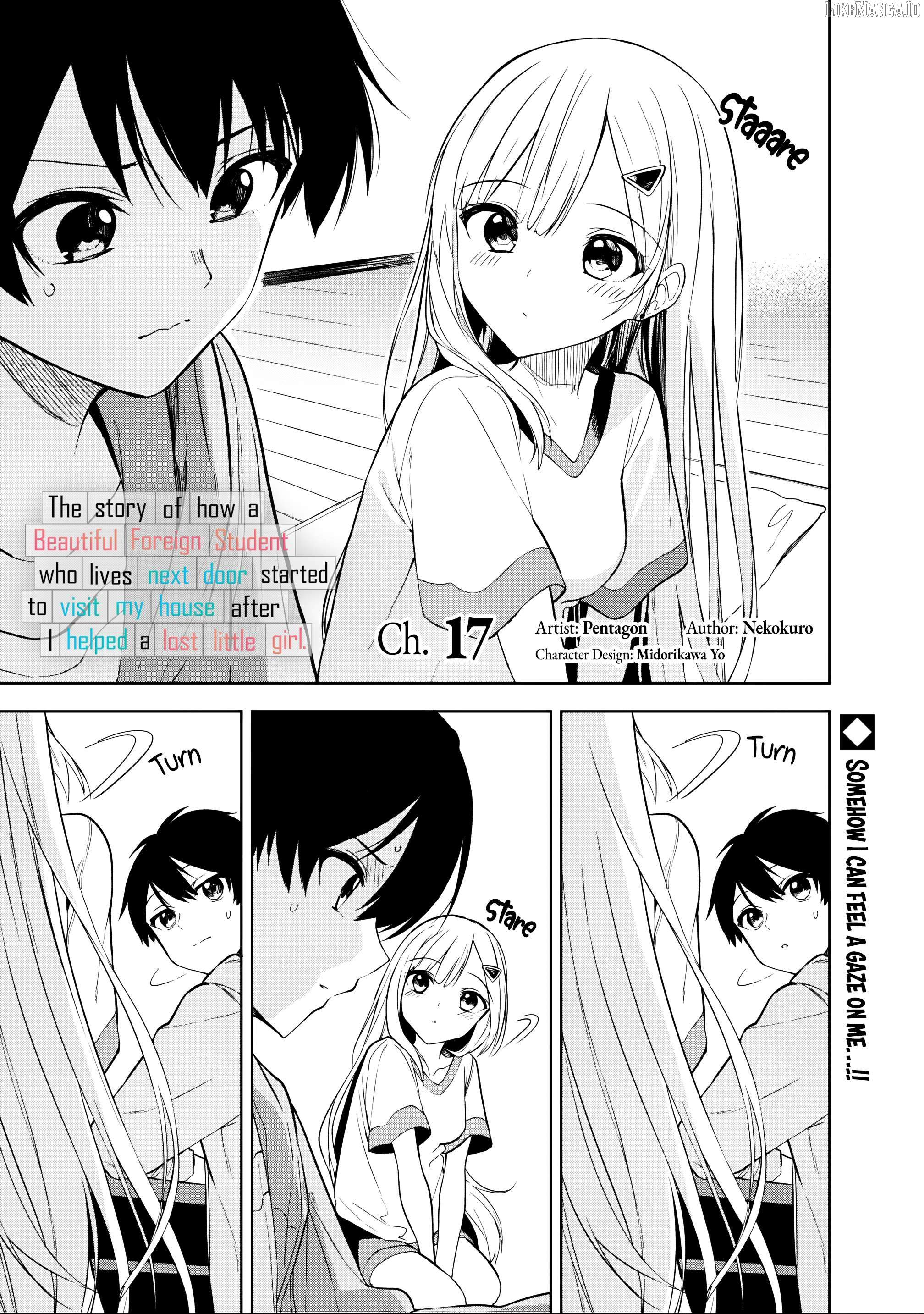 Maigo ni Natteita Youjo wo Tasuketara, Otonari ni Sumu Bishoujo Ryuugakusei ga Ie ni Asobi ni Kuru you ni Natta Ken ni Tsuite Ch.17 p1