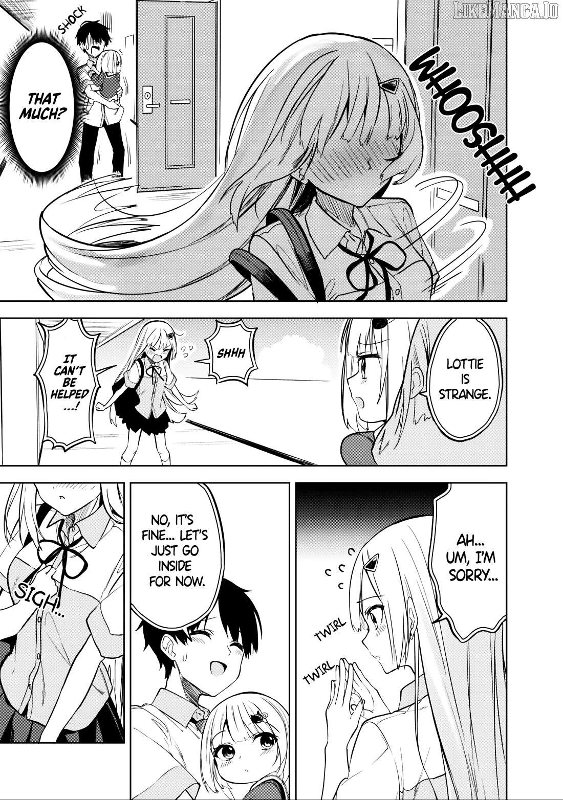 Maigo ni Natteita Youjo wo Tasuketara, Otonari ni Sumu Bishoujo Ryuugakusei ga Ie ni Asobi ni Kuru you ni Natta Ken ni Tsuite Ch.18 p8