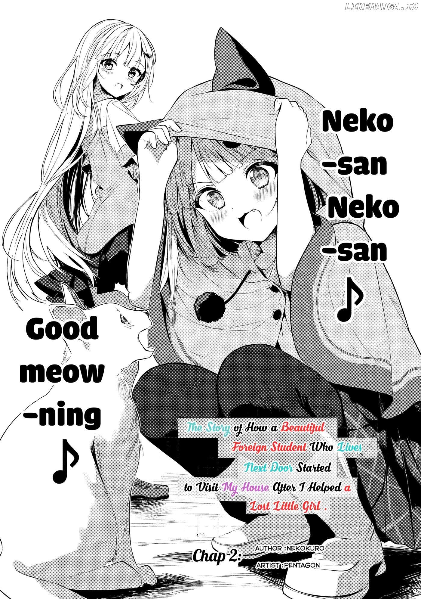 Maigo ni Natteita Youjo wo Tasuketara, Otonari ni Sumu Bishoujo Ryuugakusei ga Ie ni Asobi ni Kuru you ni Natta Ken ni Tsuite Ch.2 p3