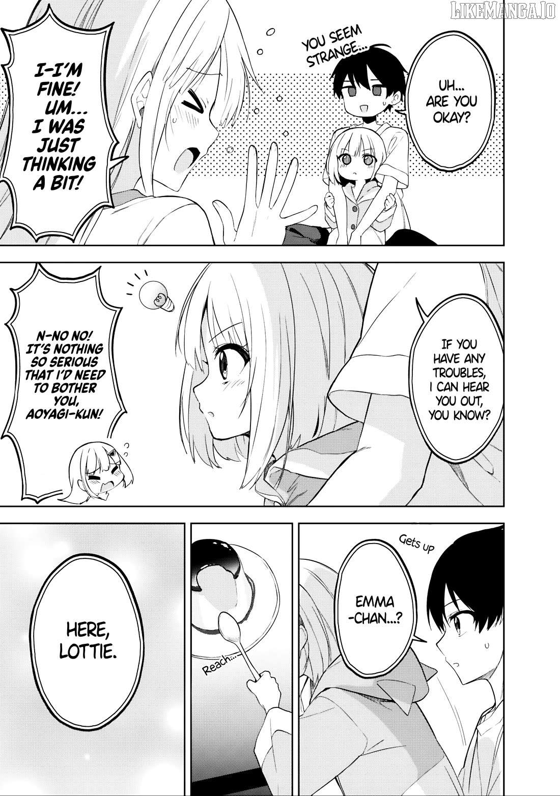 Maigo ni Natteita Youjo wo Tasuketara, Otonari ni Sumu Bishoujo Ryuugakusei ga Ie ni Asobi ni Kuru you ni Natta Ken ni Tsuite Ch.20 p15