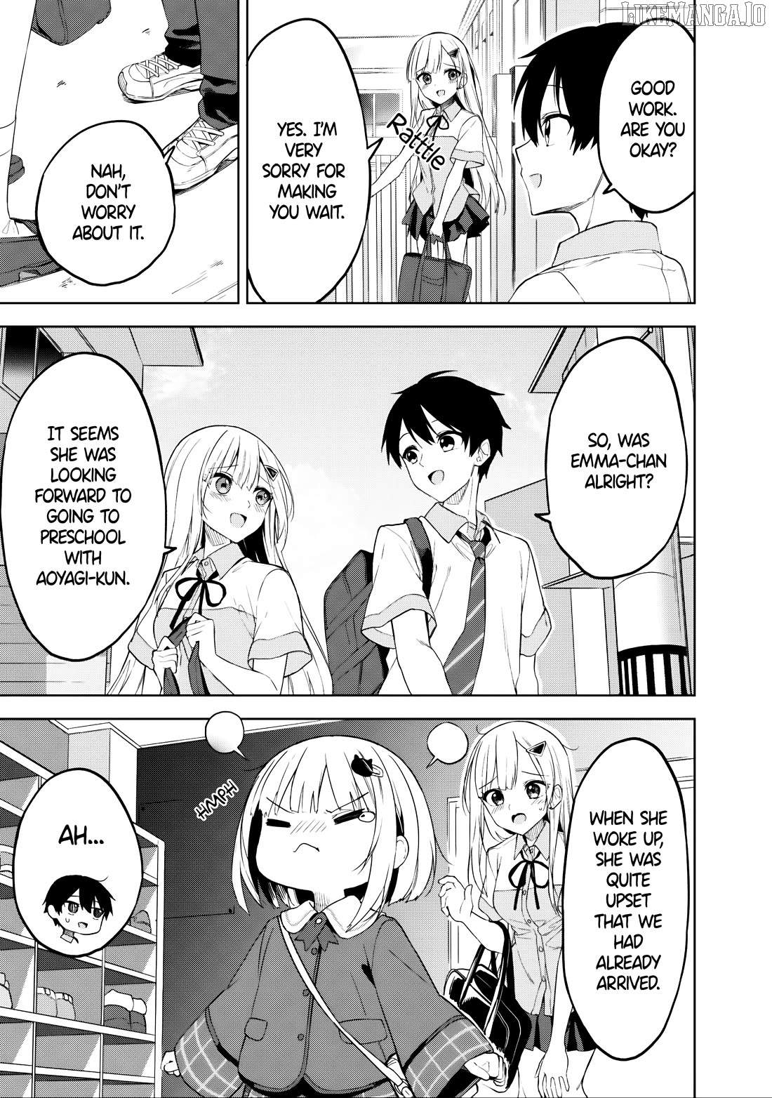 Maigo ni Natteita Youjo wo Tasuketara, Otonari ni Sumu Bishoujo Ryuugakusei ga Ie ni Asobi ni Kuru you ni Natta Ken ni Tsuite Ch.20 p9