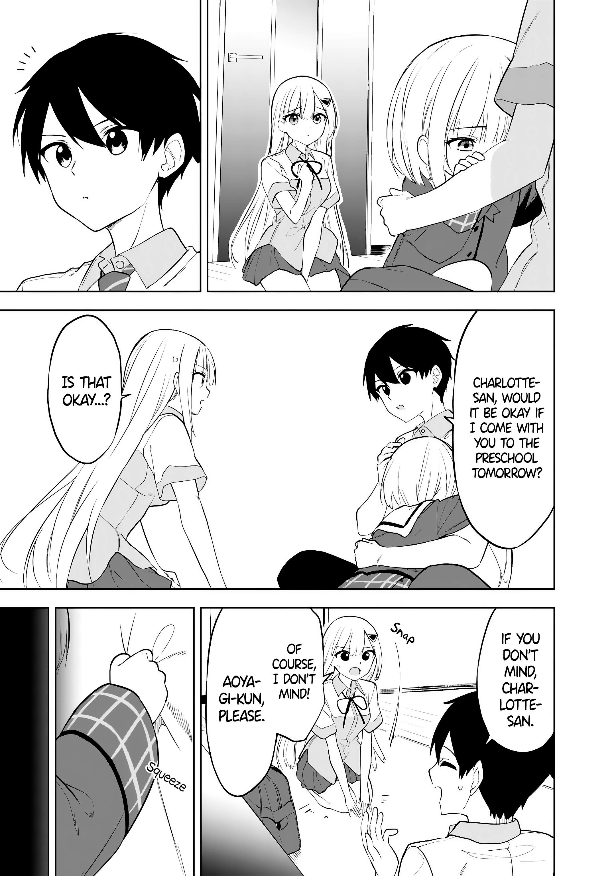 Maigo ni Natteita Youjo wo Tasuketara, Otonari ni Sumu Bishoujo Ryuugakusei ga Ie ni Asobi ni Kuru you ni Natta Ken ni Tsuite Ch.28 p5