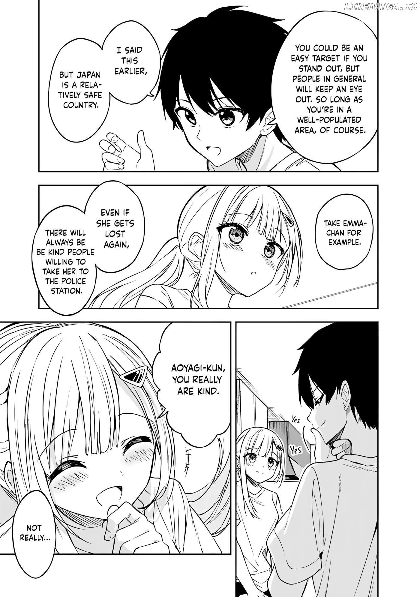 Maigo ni Natteita Youjo wo Tasuketara, Otonari ni Sumu Bishoujo Ryuugakusei ga Ie ni Asobi ni Kuru you ni Natta Ken ni Tsuite Ch.4 p14