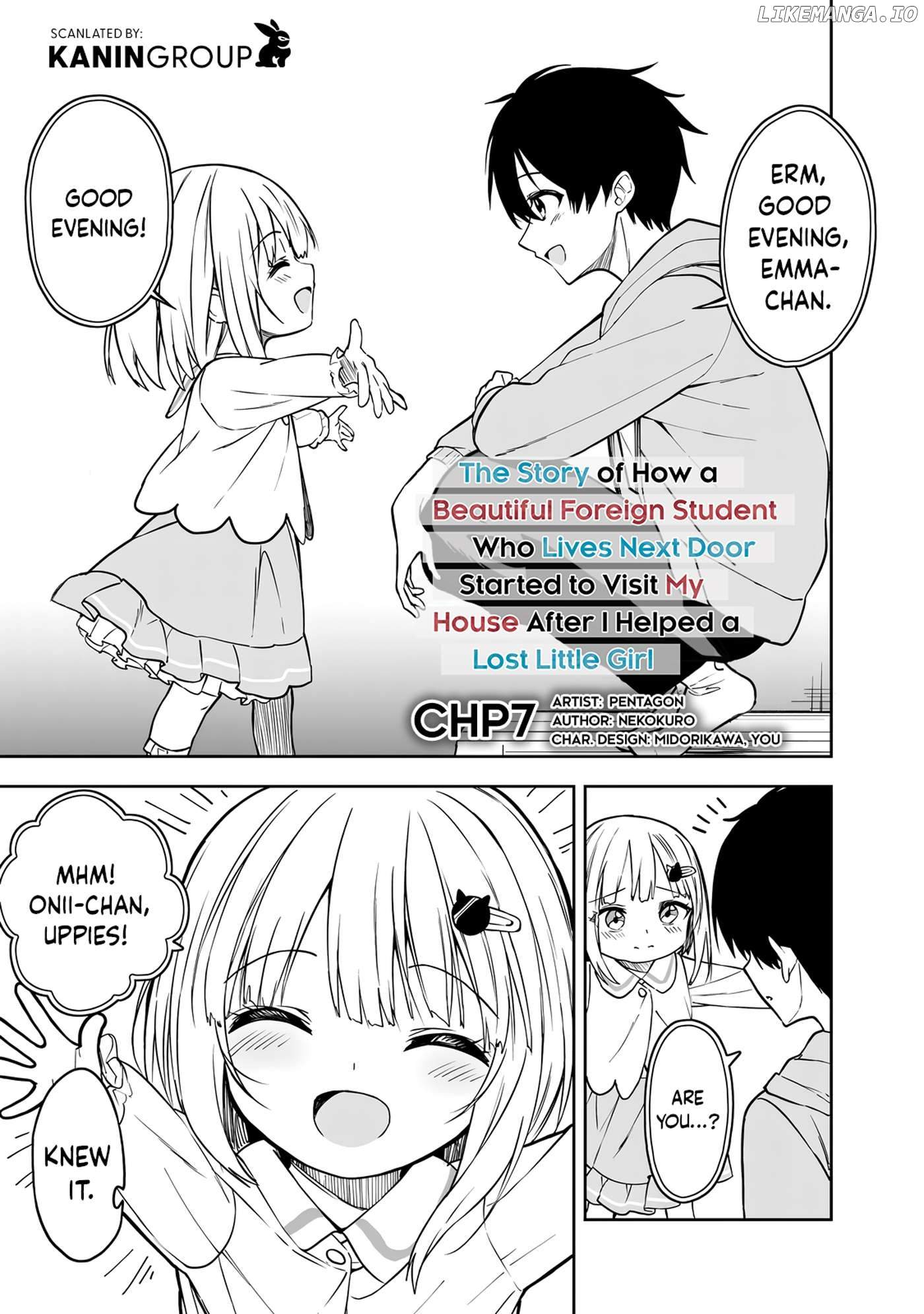 Maigo ni Natteita Youjo wo Tasuketara, Otonari ni Sumu Bishoujo Ryuugakusei ga Ie ni Asobi ni Kuru you ni Natta Ken ni Tsuite Ch.7 p3