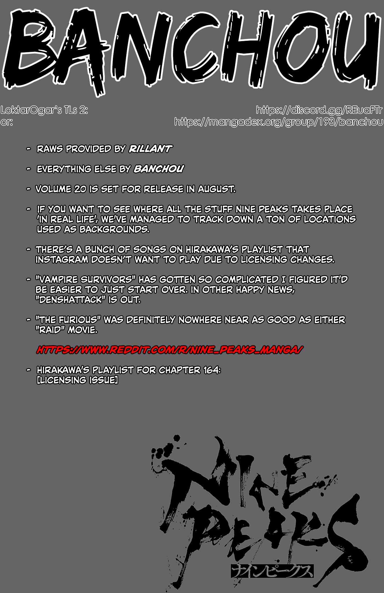 NINE PEAKS Ch.164 p1