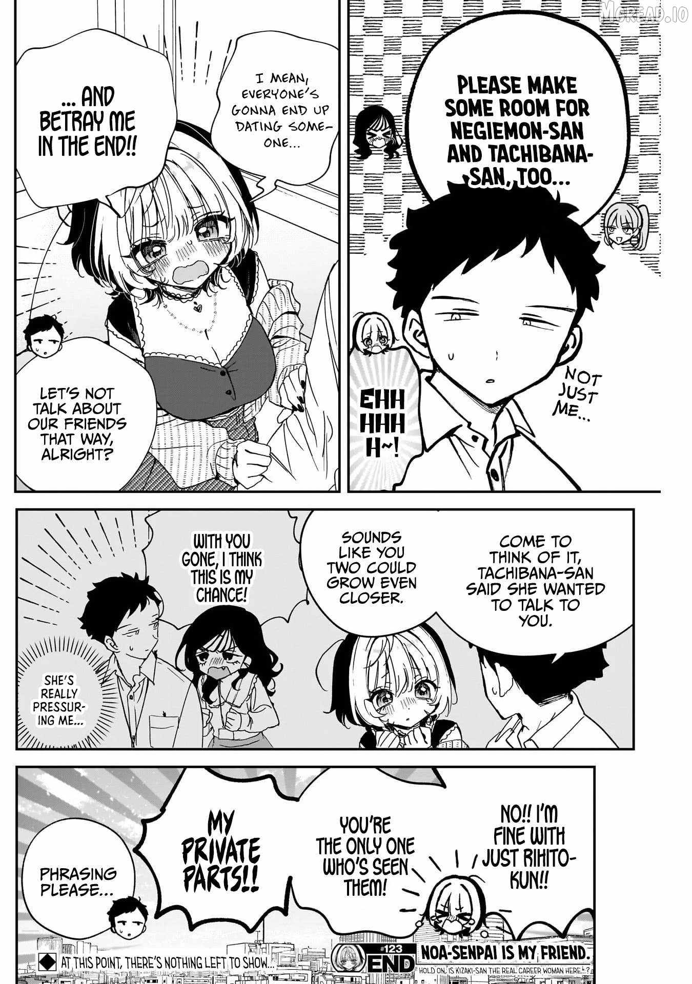 Noa-senpai wa Tomodachi. Ch.123 p18