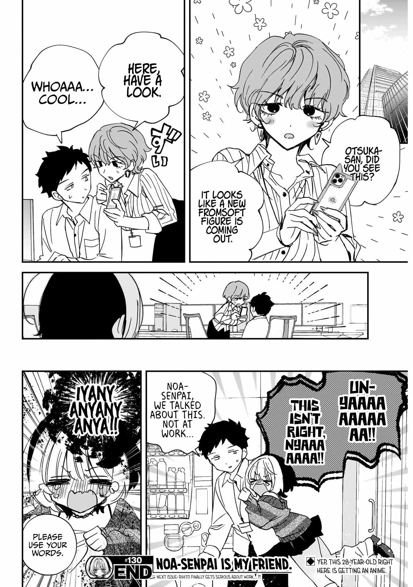Noa-senpai wa Tomodachi. Ch.130 p18