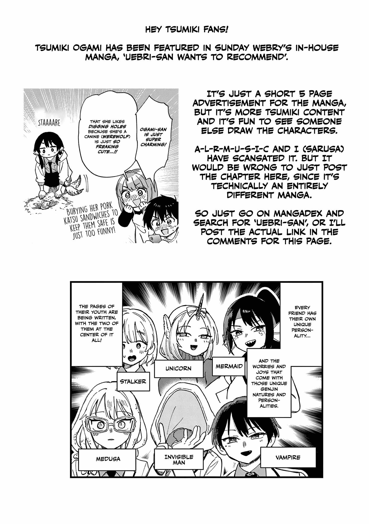 Tsumiki Ogami & the Strange Everyday Life Ch.97-1 p1