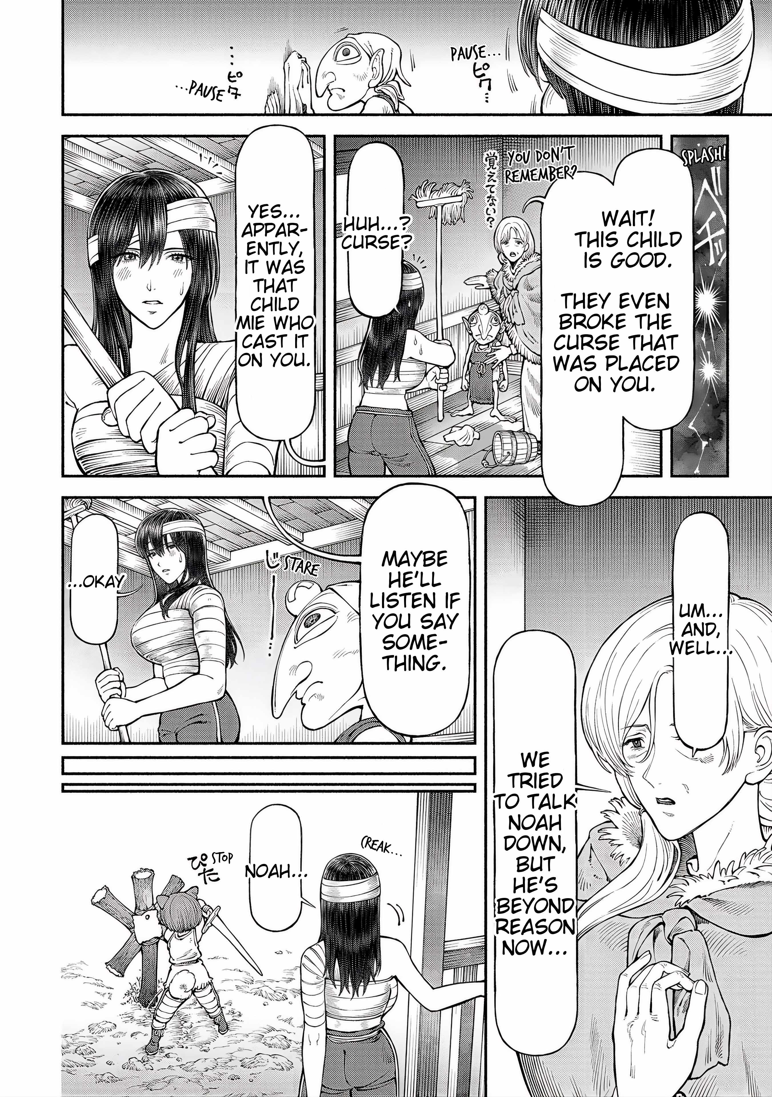The tales of the female knight and the boy with the furry ears Ch.59 p4