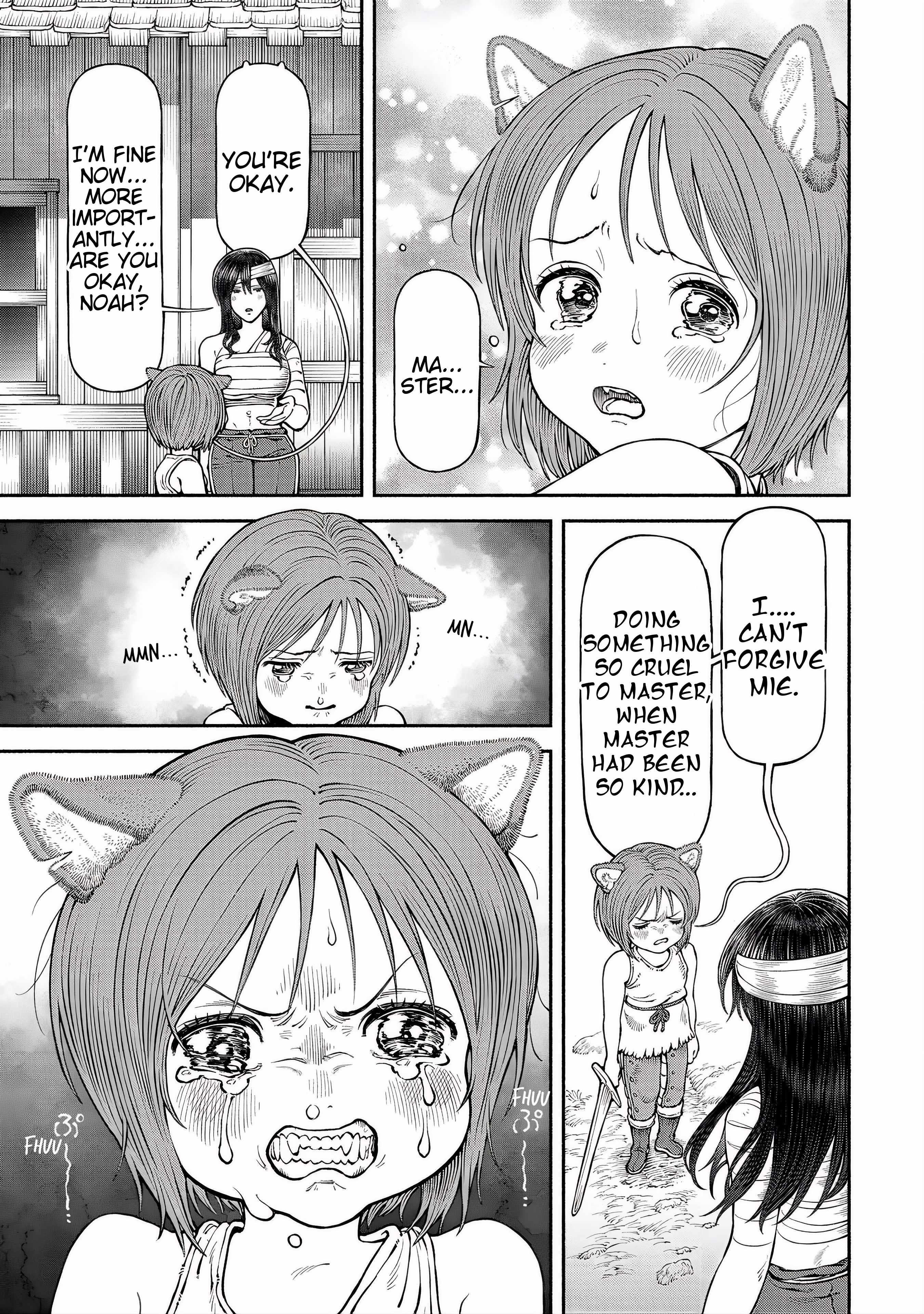 The tales of the female knight and the boy with the furry ears Ch.59 p5