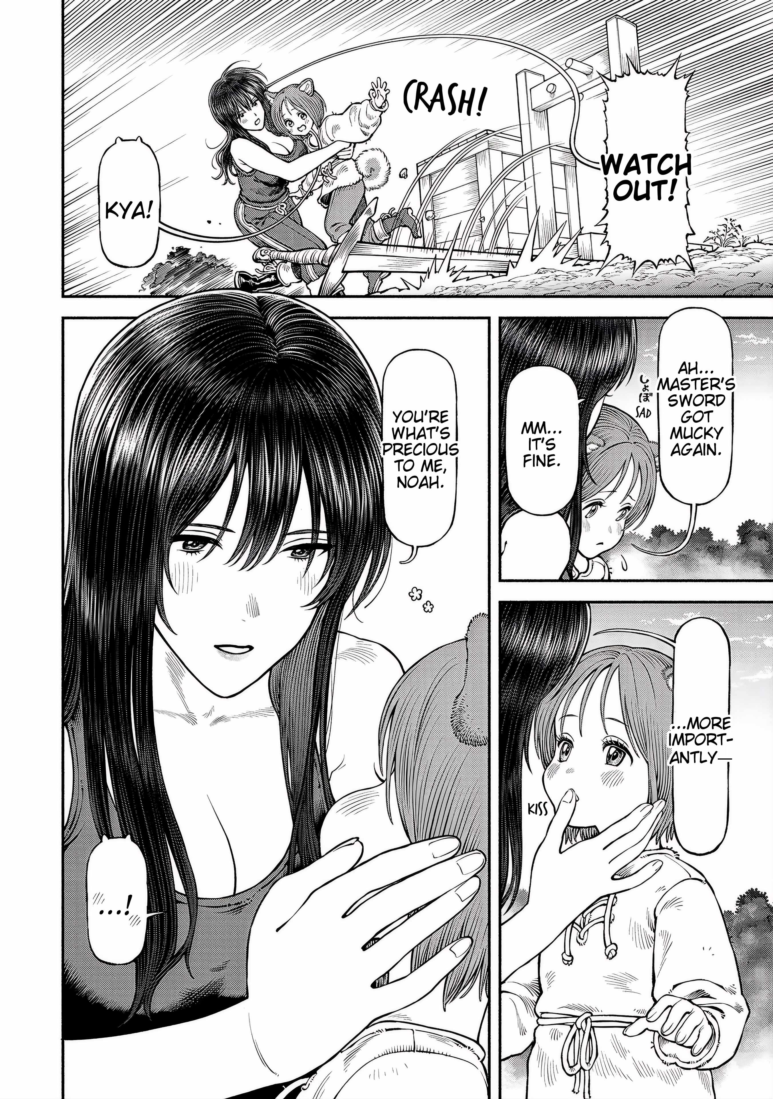 The tales of the female knight and the boy with the furry ears Ch.60 p4