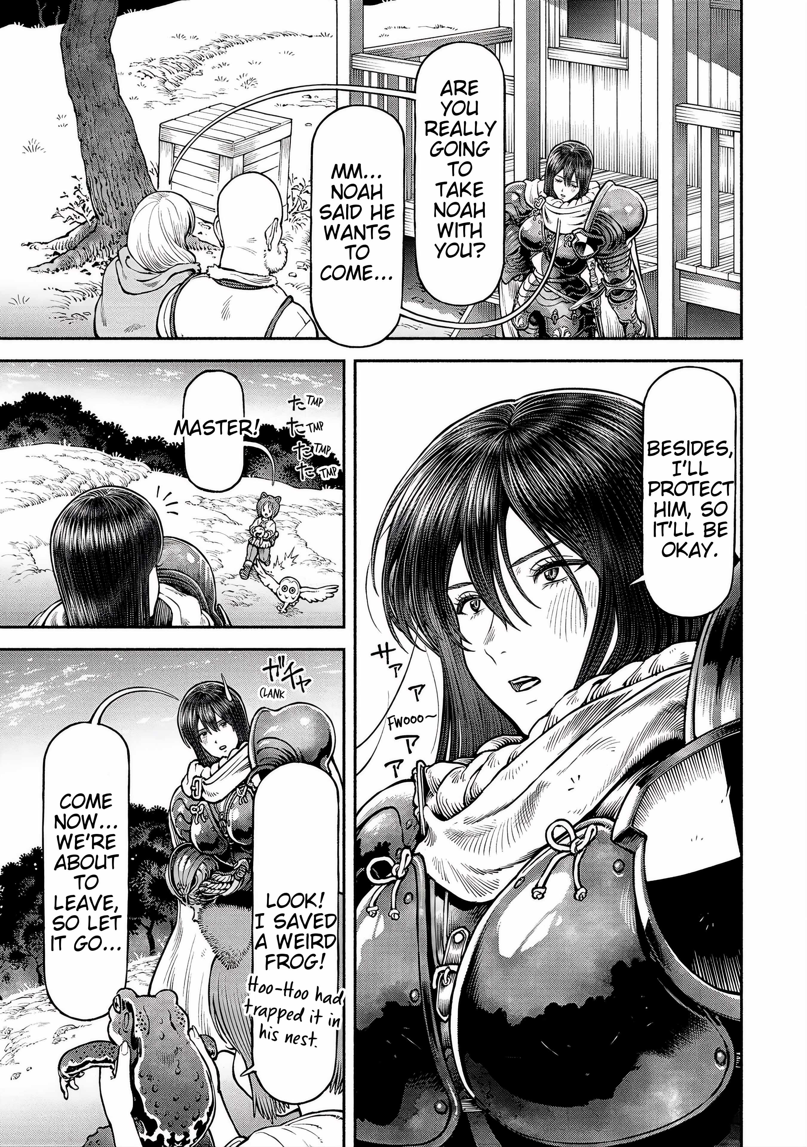 The tales of the female knight and the boy with the furry ears Ch.61 p2