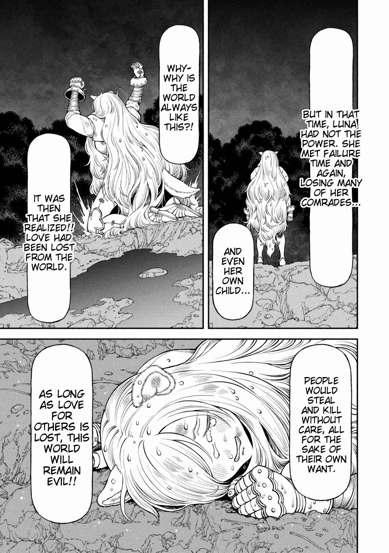 The tales of the female knight and the boy with the furry ears Ch.66 p7