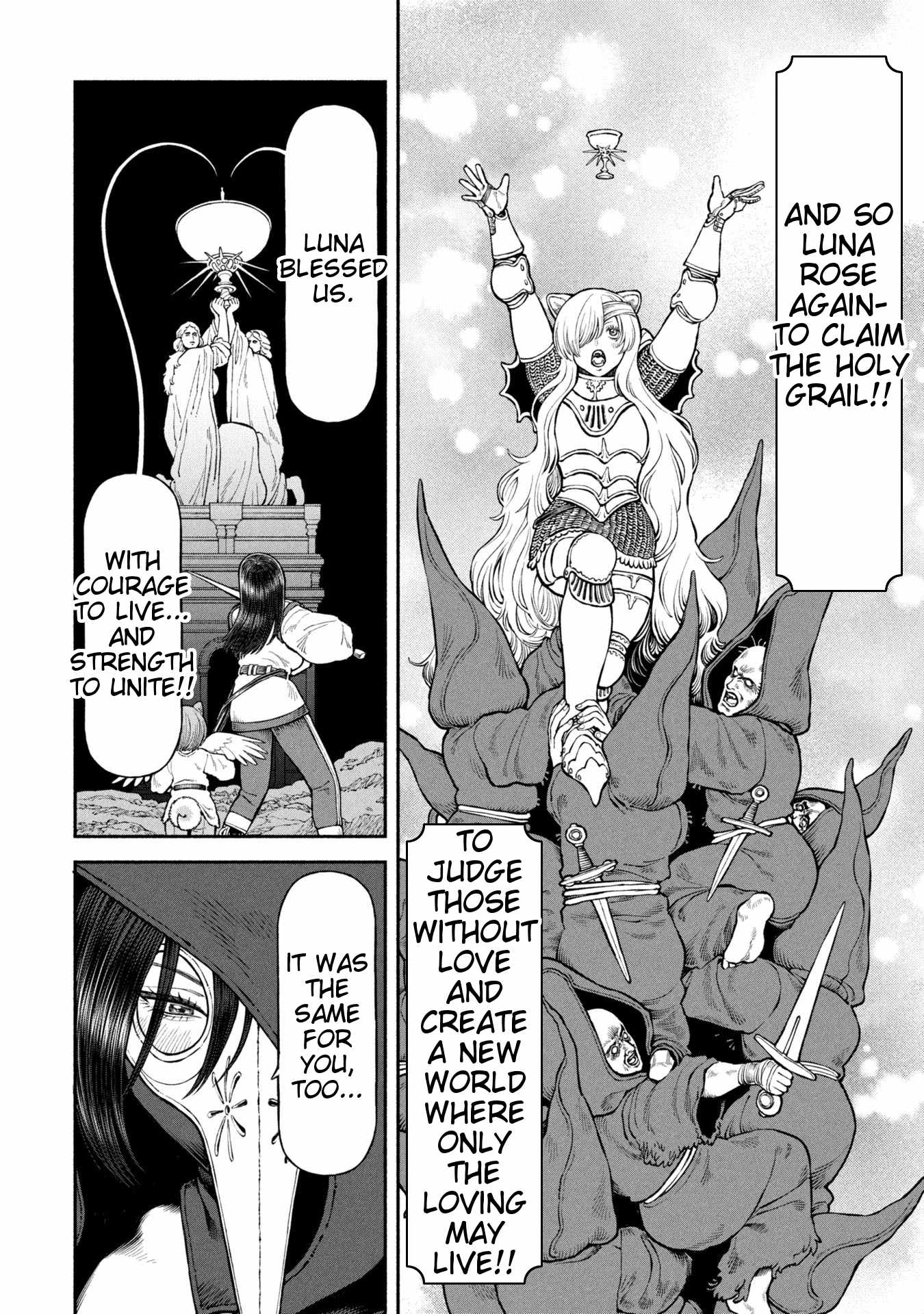 The tales of the female knight and the boy with the furry ears Ch.66 p8