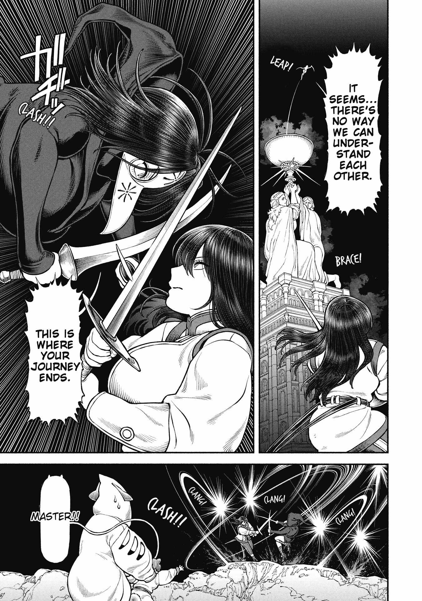 The tales of the female knight and the boy with the furry ears Ch.67 p1