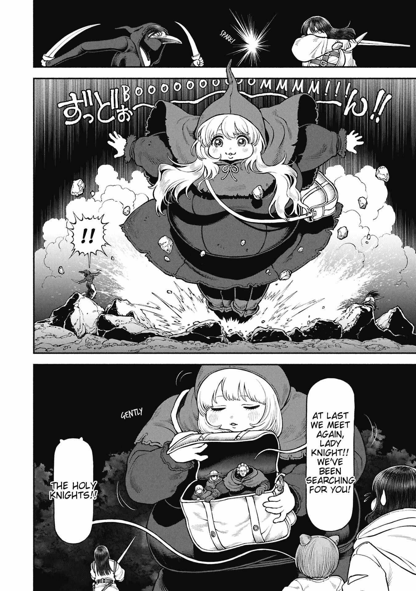The tales of the female knight and the boy with the furry ears Ch.67 p2