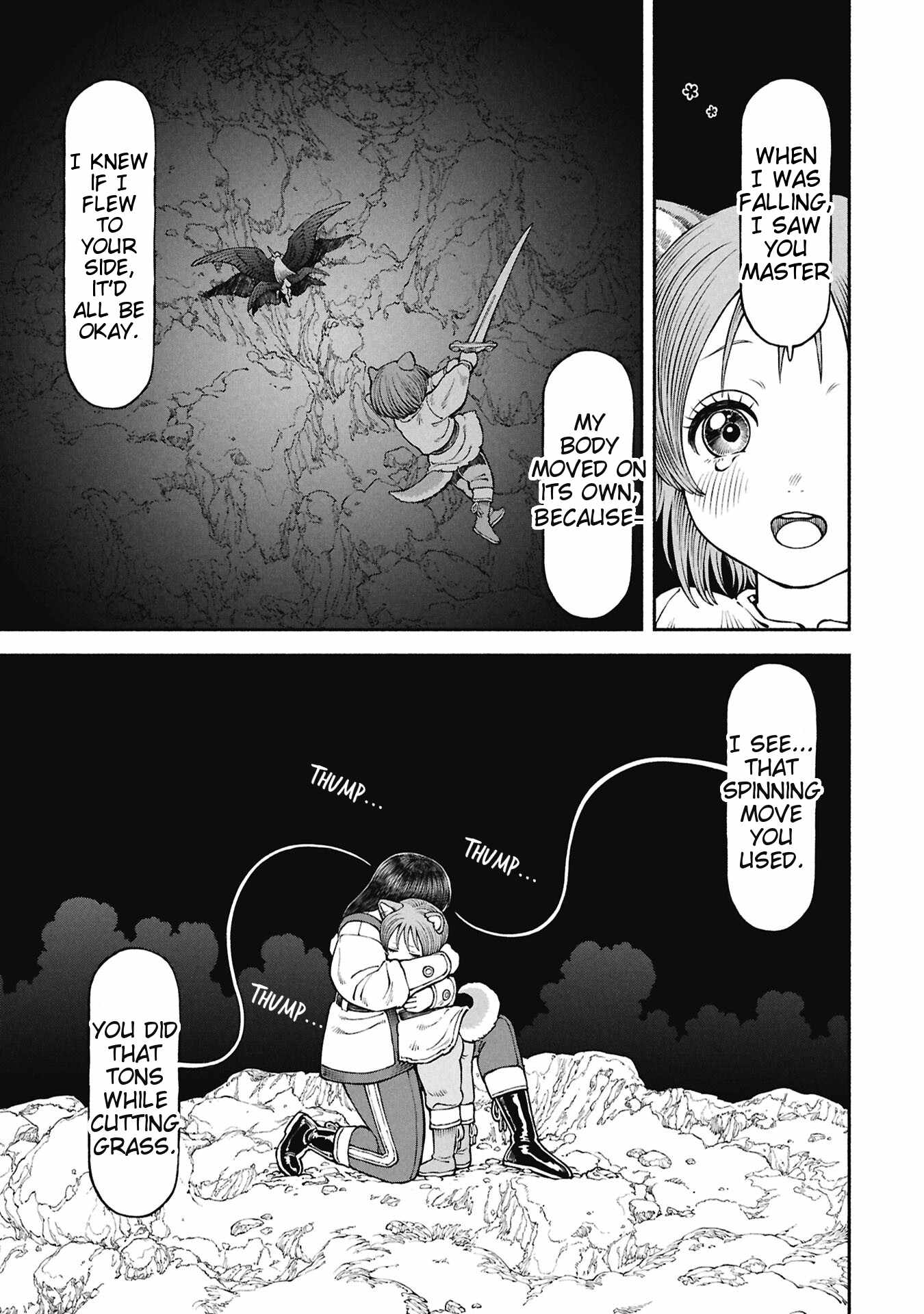 The tales of the female knight and the boy with the furry ears Ch.69 p3