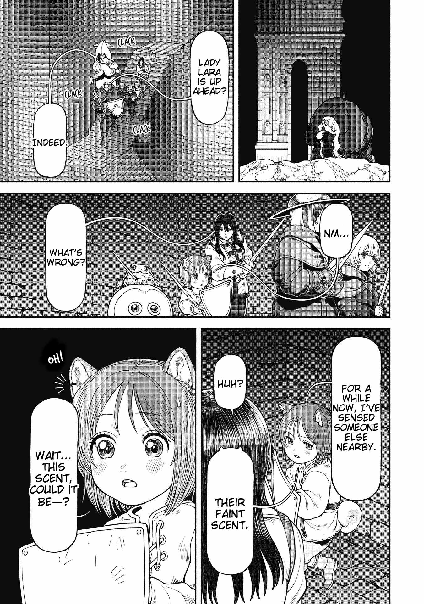 The tales of the female knight and the boy with the furry ears Ch.70 p1