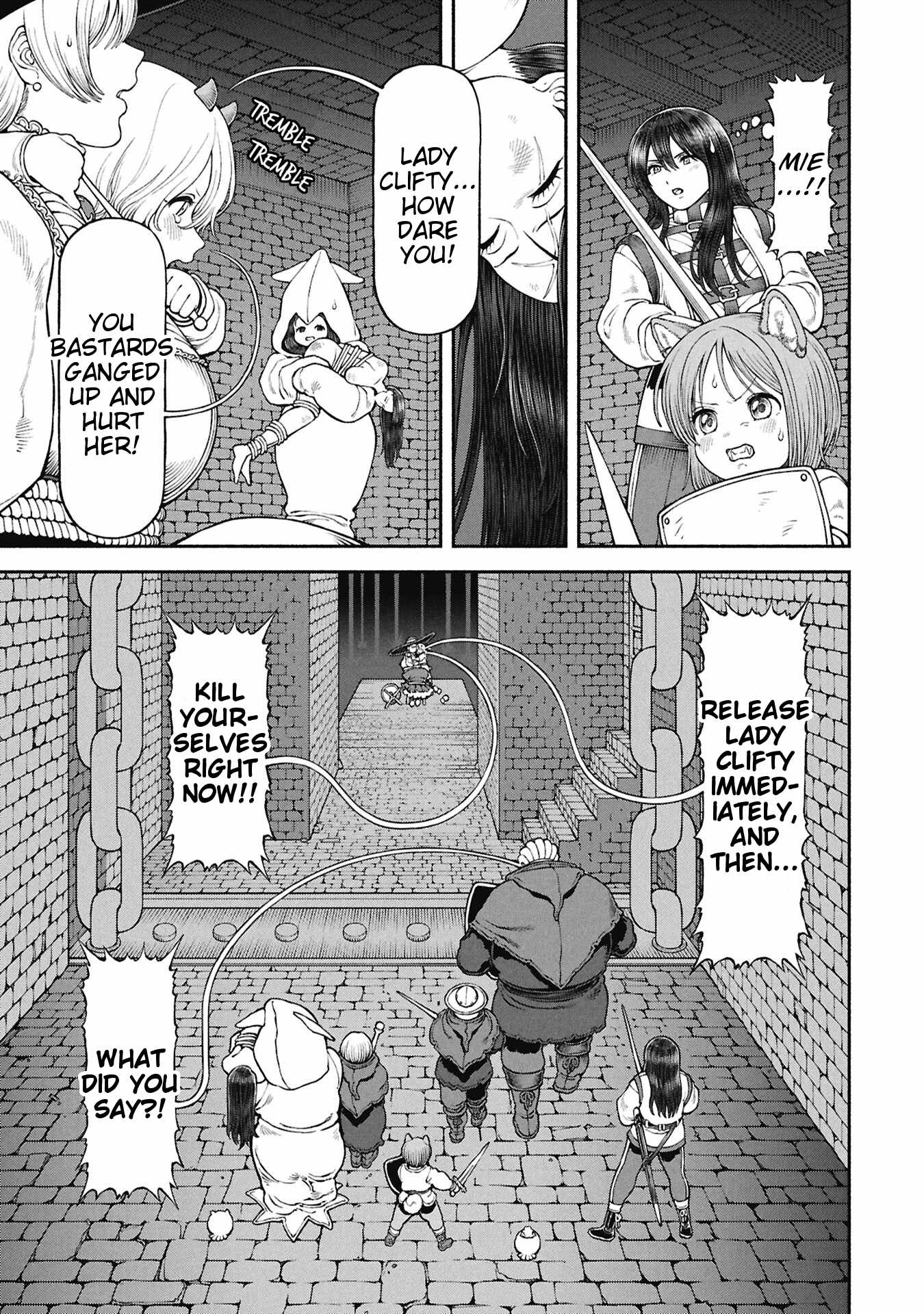 The tales of the female knight and the boy with the furry ears Ch.70 p3
