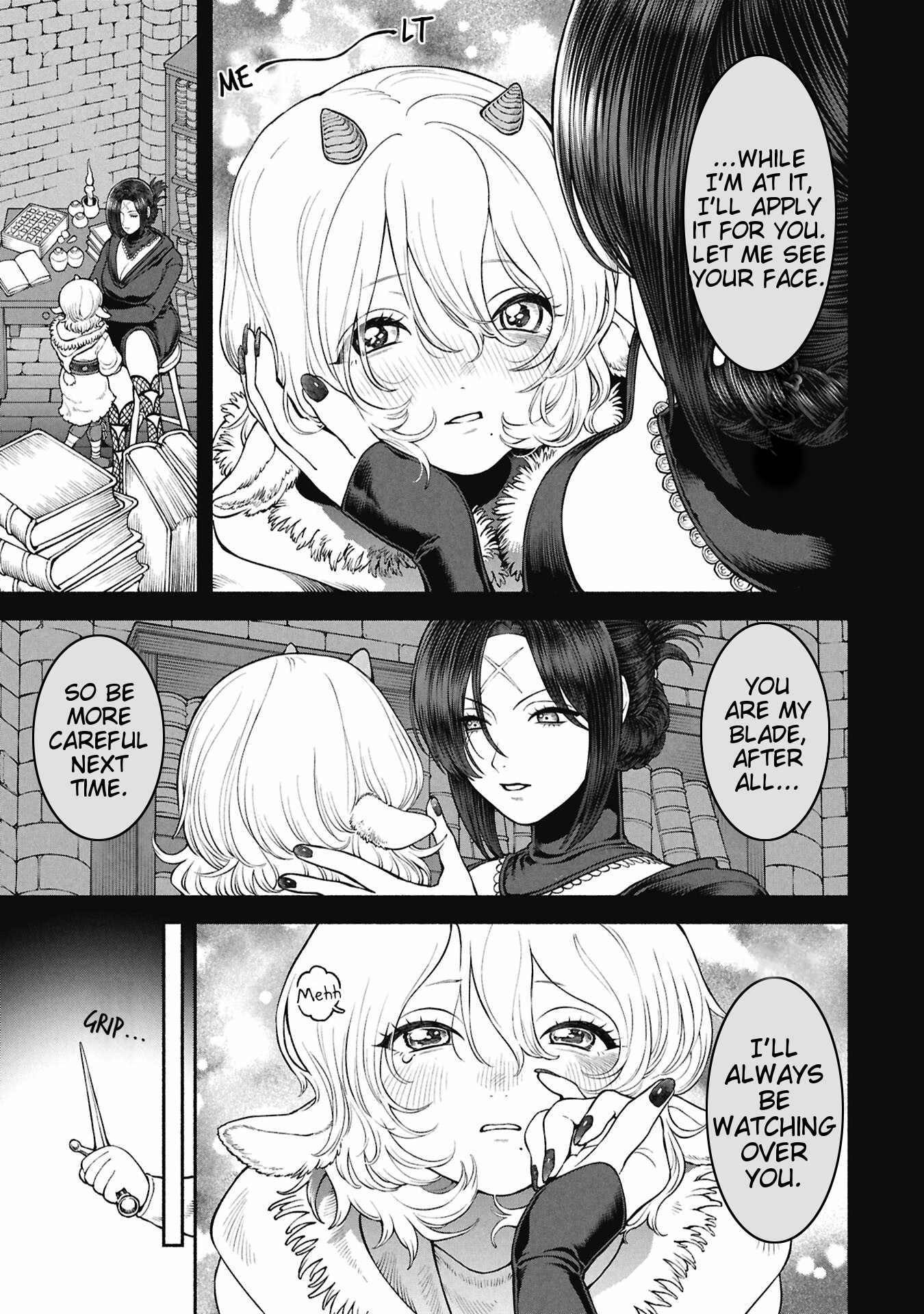 The tales of the female knight and the boy with the furry ears Ch.70 p5