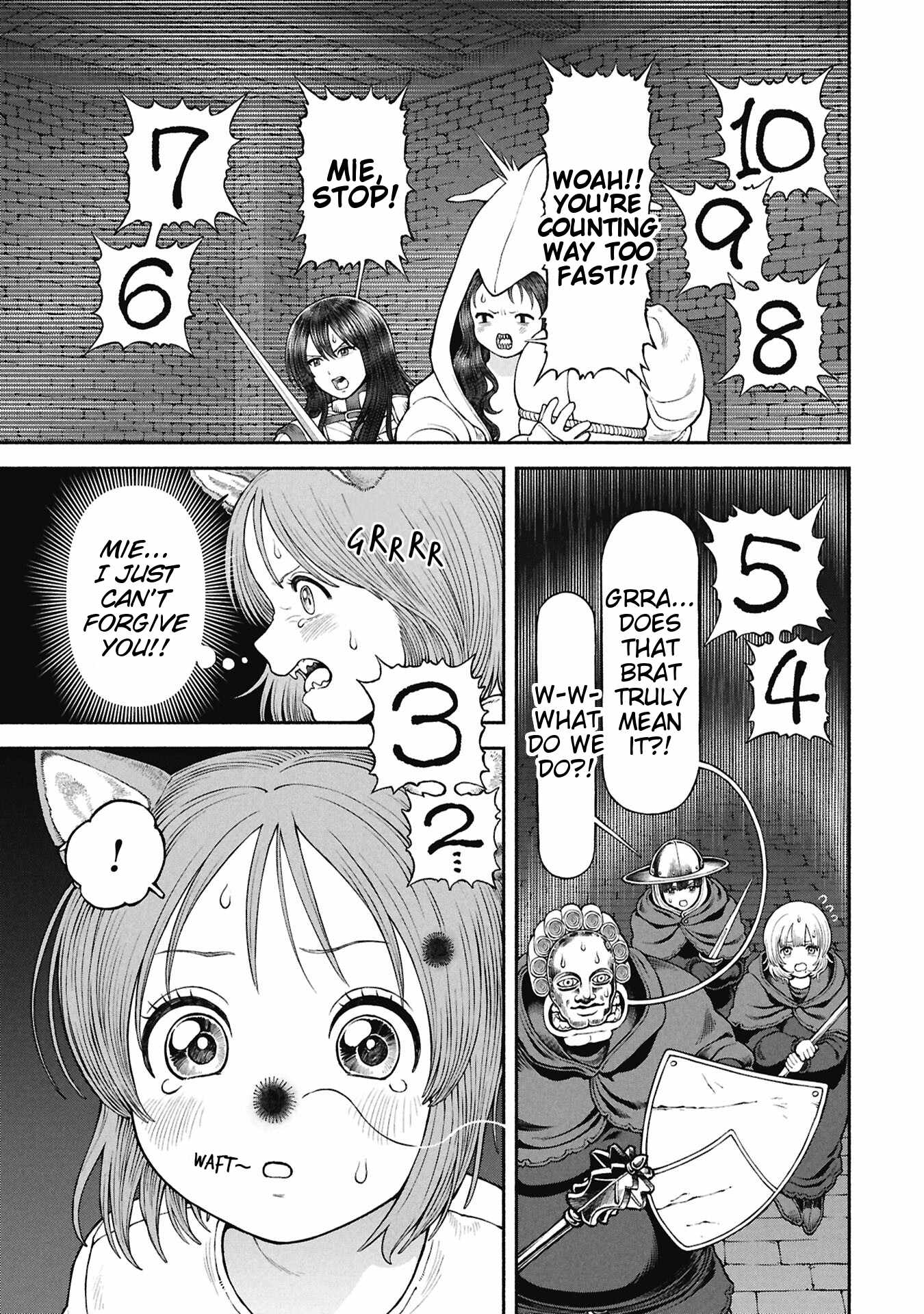 The tales of the female knight and the boy with the furry ears Ch.70 p7