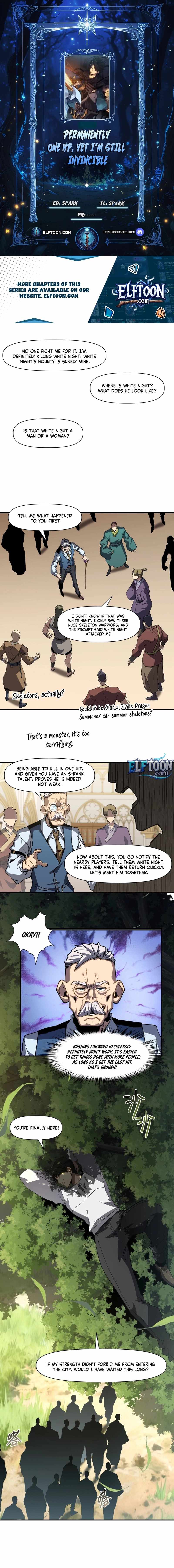 Permanently One HP, Yet I’m Still Invincible Ch.19 p1