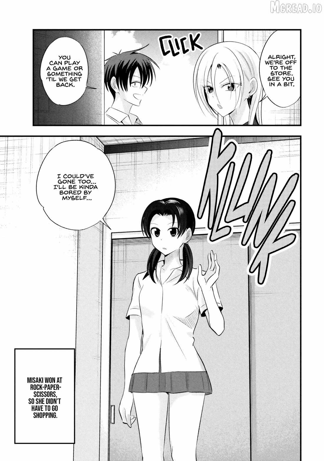 Please Go Home, Akutsu-San! Ch.206-5 p1