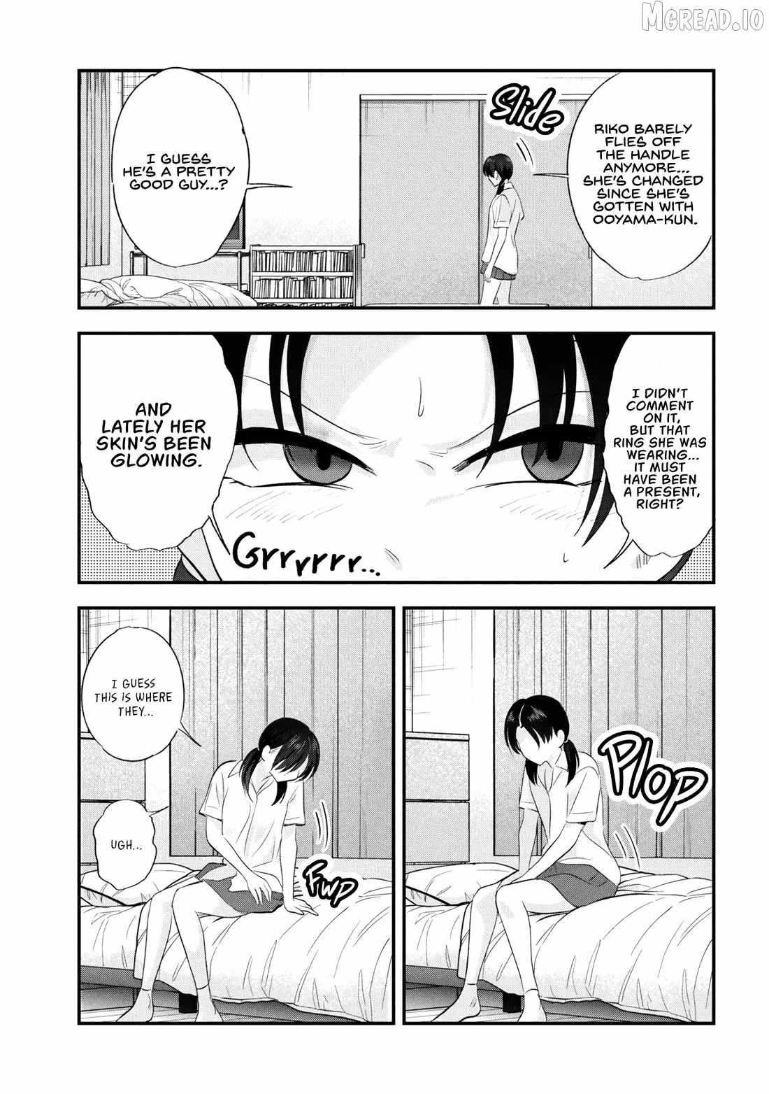 Please Go Home, Akutsu-San! Ch.206-5 p3