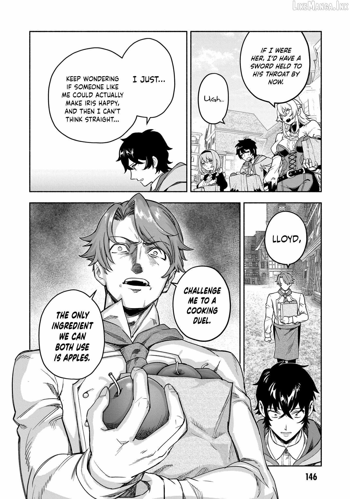 The Assistant mage parts ways with his power abusive alchemist childhood friend and his being told to have “low chance of gathering materials’, and wants to start a slow life at a town in the remote region Ch.29 p11