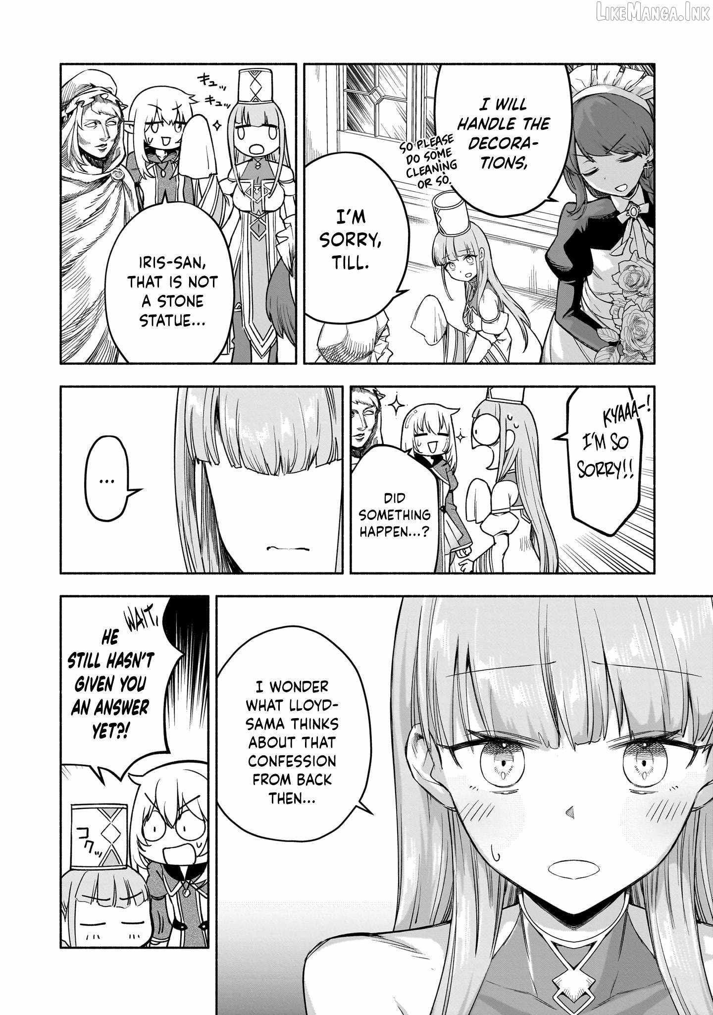 The Assistant mage parts ways with his power abusive alchemist childhood friend and his being told to have “low chance of gathering materials’, and wants to start a slow life at a town in the remote region Ch.29 p3
