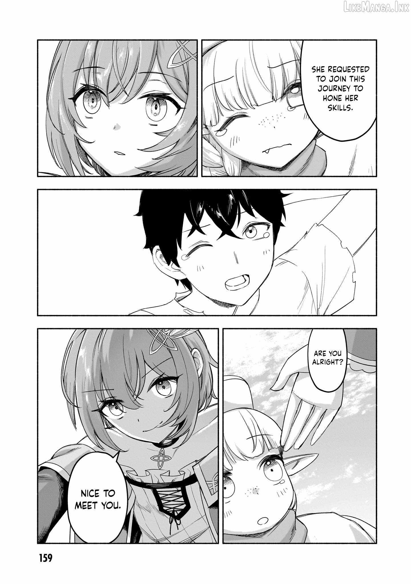 The Assistant mage parts ways with his power abusive alchemist childhood friend and his being told to have “low chance of gathering materials’, and wants to start a slow life at a town in the remote region Ch.29 p24