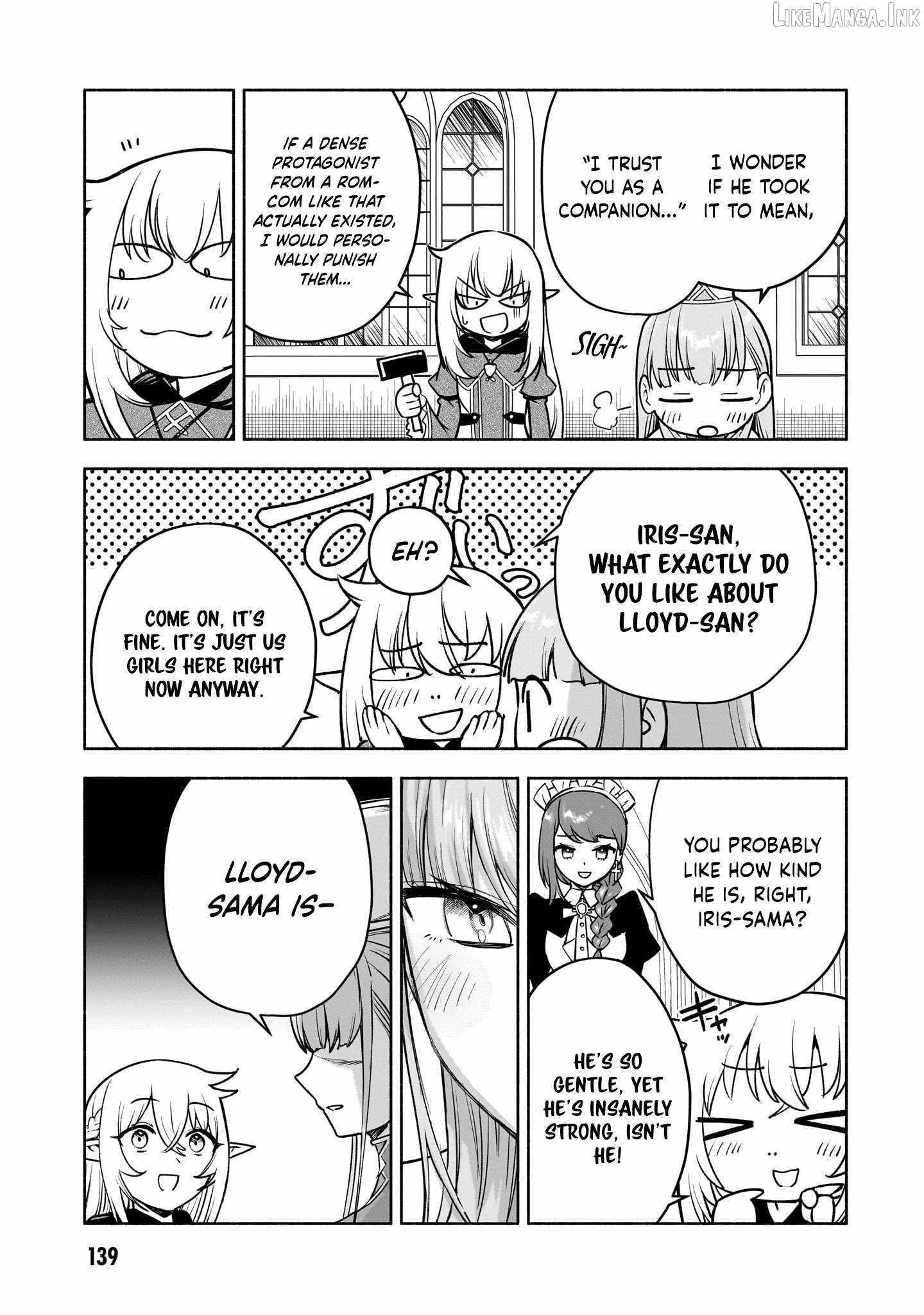 The Assistant mage parts ways with his power abusive alchemist childhood friend and his being told to have “low chance of gathering materials’, and wants to start a slow life at a town in the remote region Ch.29 p4