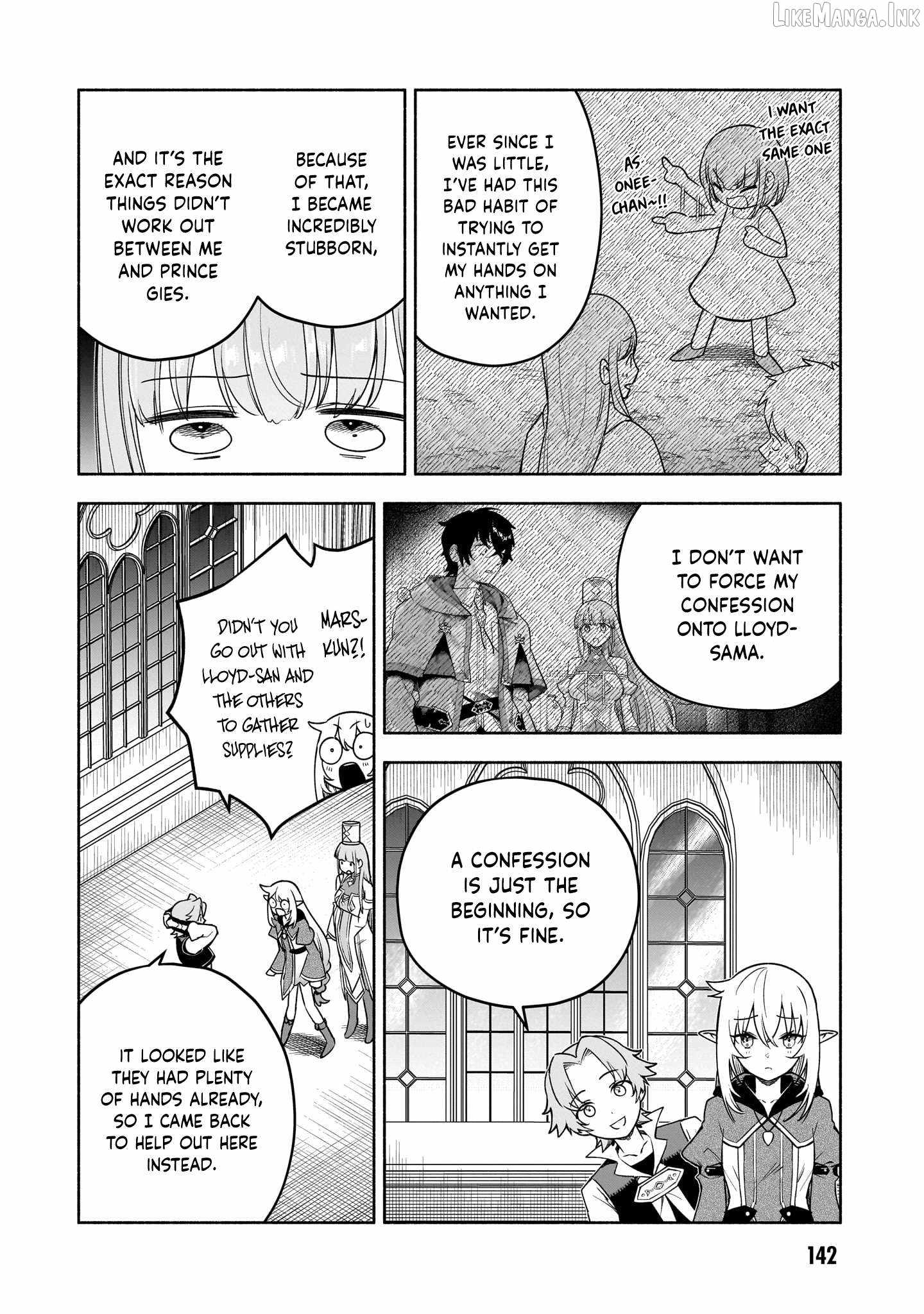 The Assistant mage parts ways with his power abusive alchemist childhood friend and his being told to have “low chance of gathering materials’, and wants to start a slow life at a town in the remote region Ch.29 p7