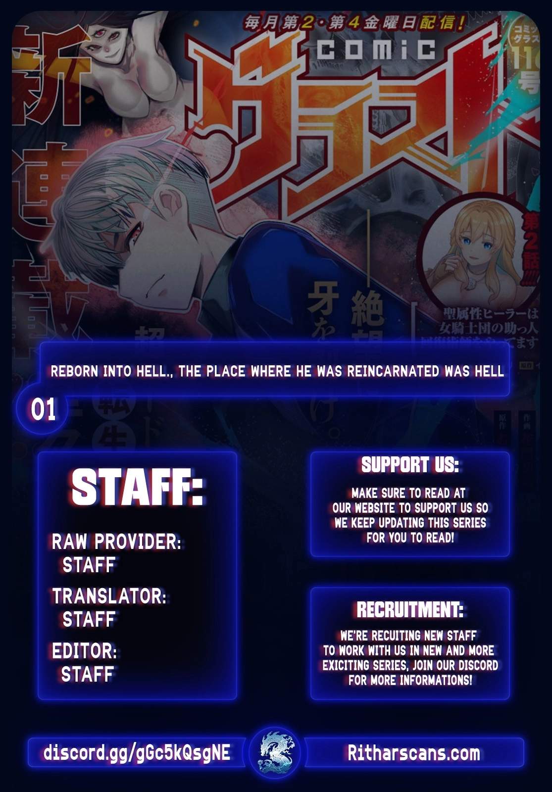 Reborn Into Hell, the Place Where He Was Reincarnated Was Hell Ch.1 p1