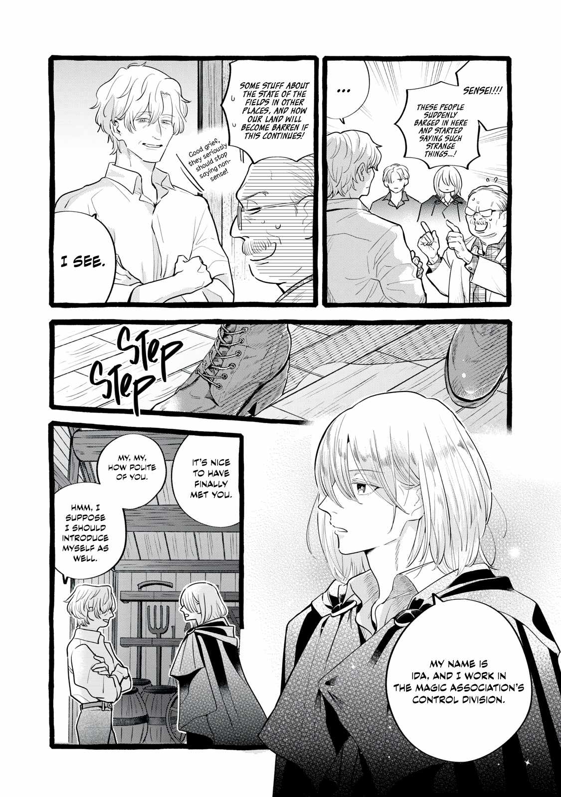 Reemployment Life With An Unsociable Untalkative Magician Ch.30 p12