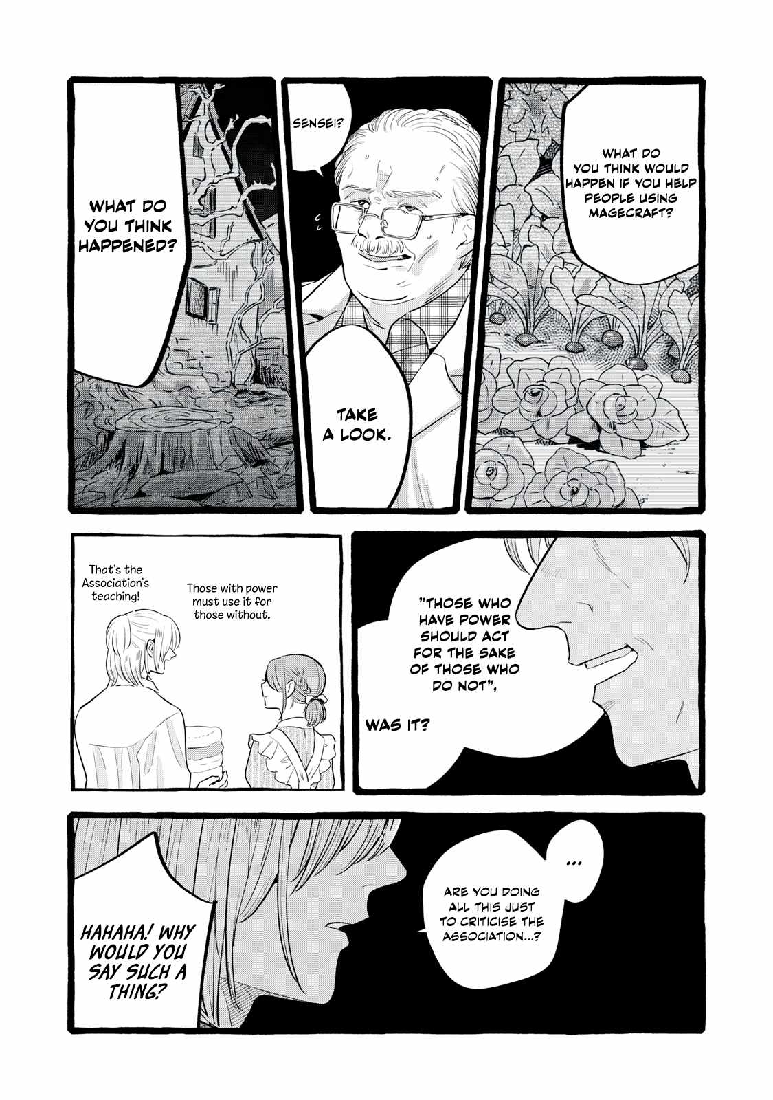 Reemployment Life With An Unsociable Untalkative Magician Ch.30 p19