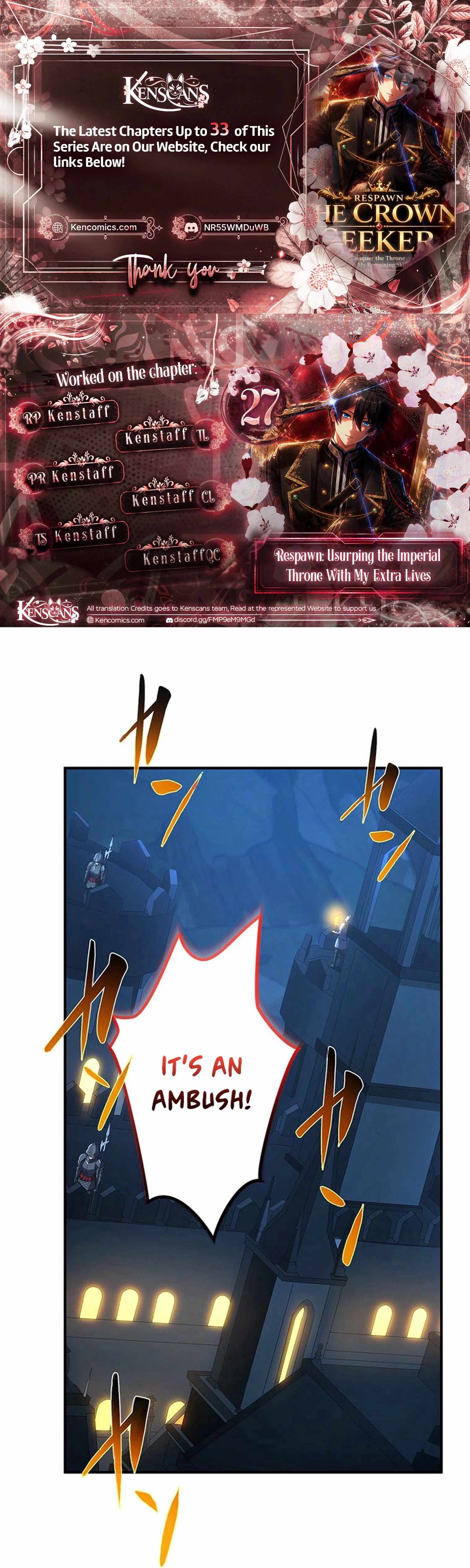 Respawn: Usurping the Imperial Throne with my Extra Lives Ch.27 p1