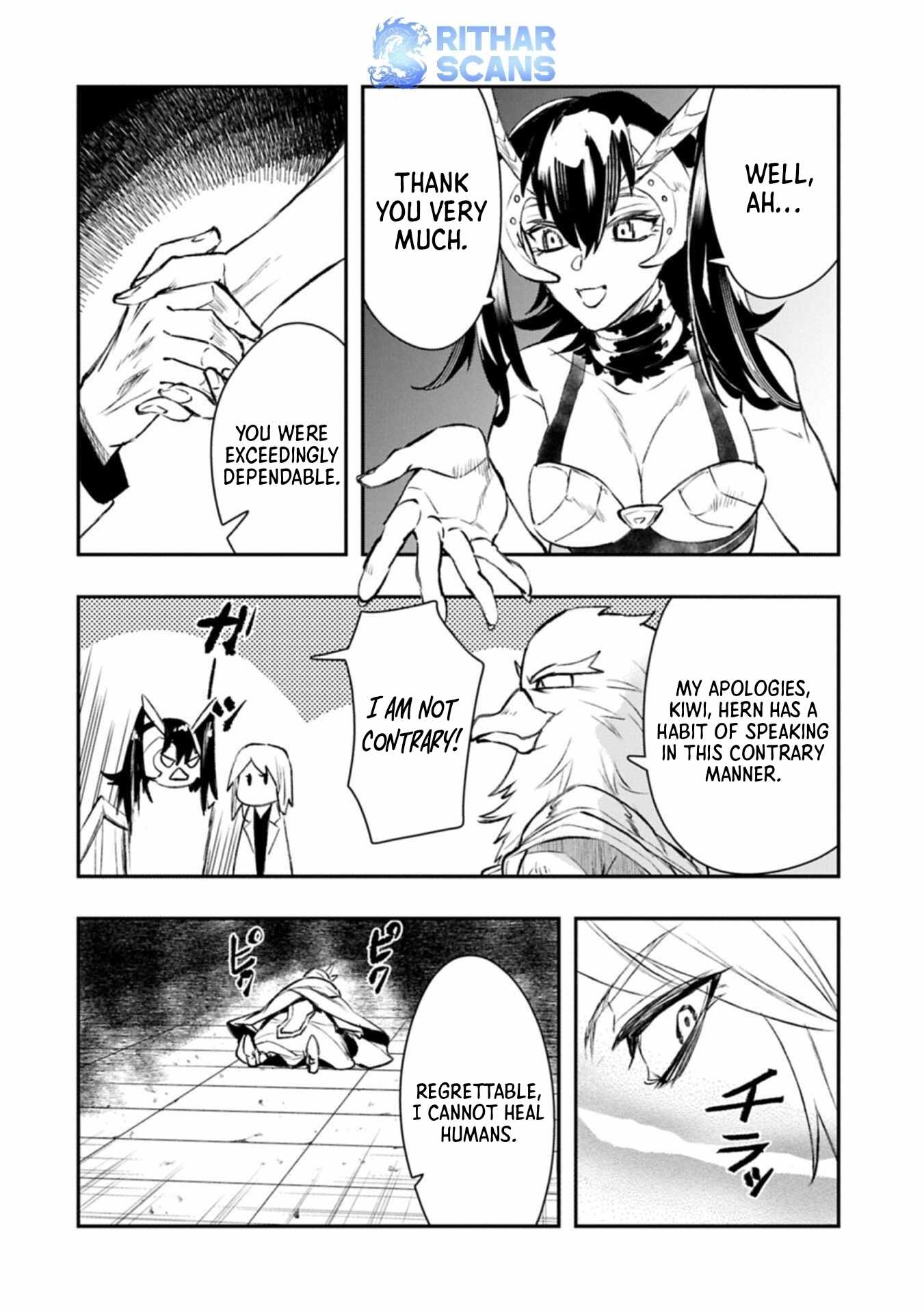 Itan No Dark Healer, Makoku Kanbu Toshite Jinrui Wo Suitai Ni Michibiku You Desu Ch.4 p10