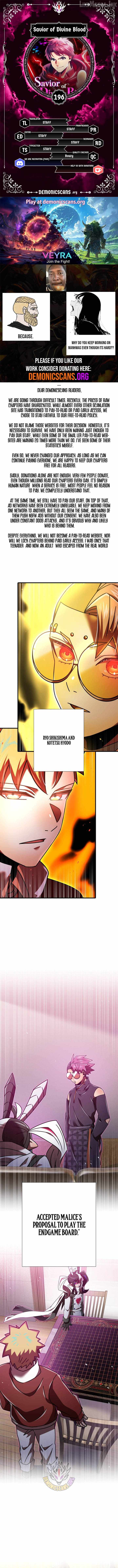 Savior of Divine Blood ~Draw Out 0.00000001% To Become the Strongest~ Ch.196 p1