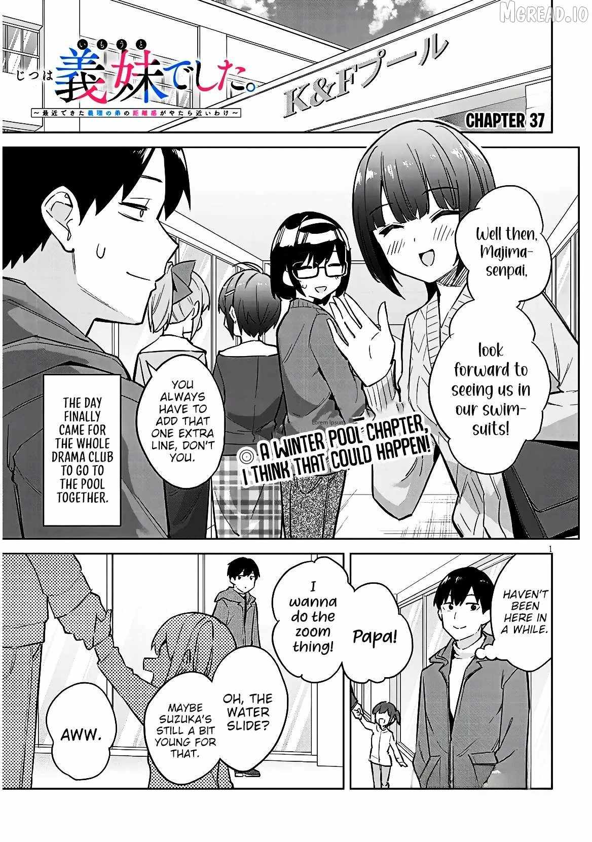 She Was Actually My Stepsister ~Recently, The Sense Of Distance Between Me And My New Stepbrother Is Incredibly Close~ Ch.37 p2