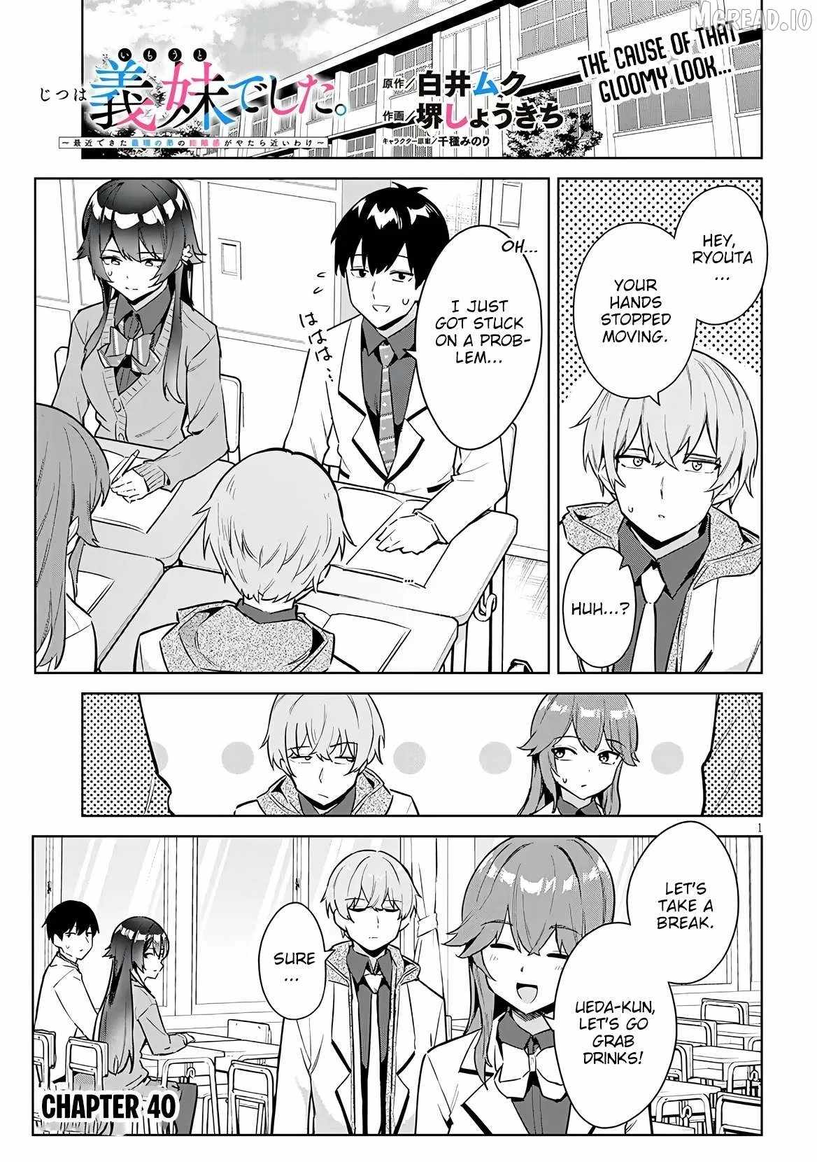 She Was Actually My Stepsister ~Recently, The Sense Of Distance Between Me And My New Stepbrother Is Incredibly Close~ Ch.40 p2