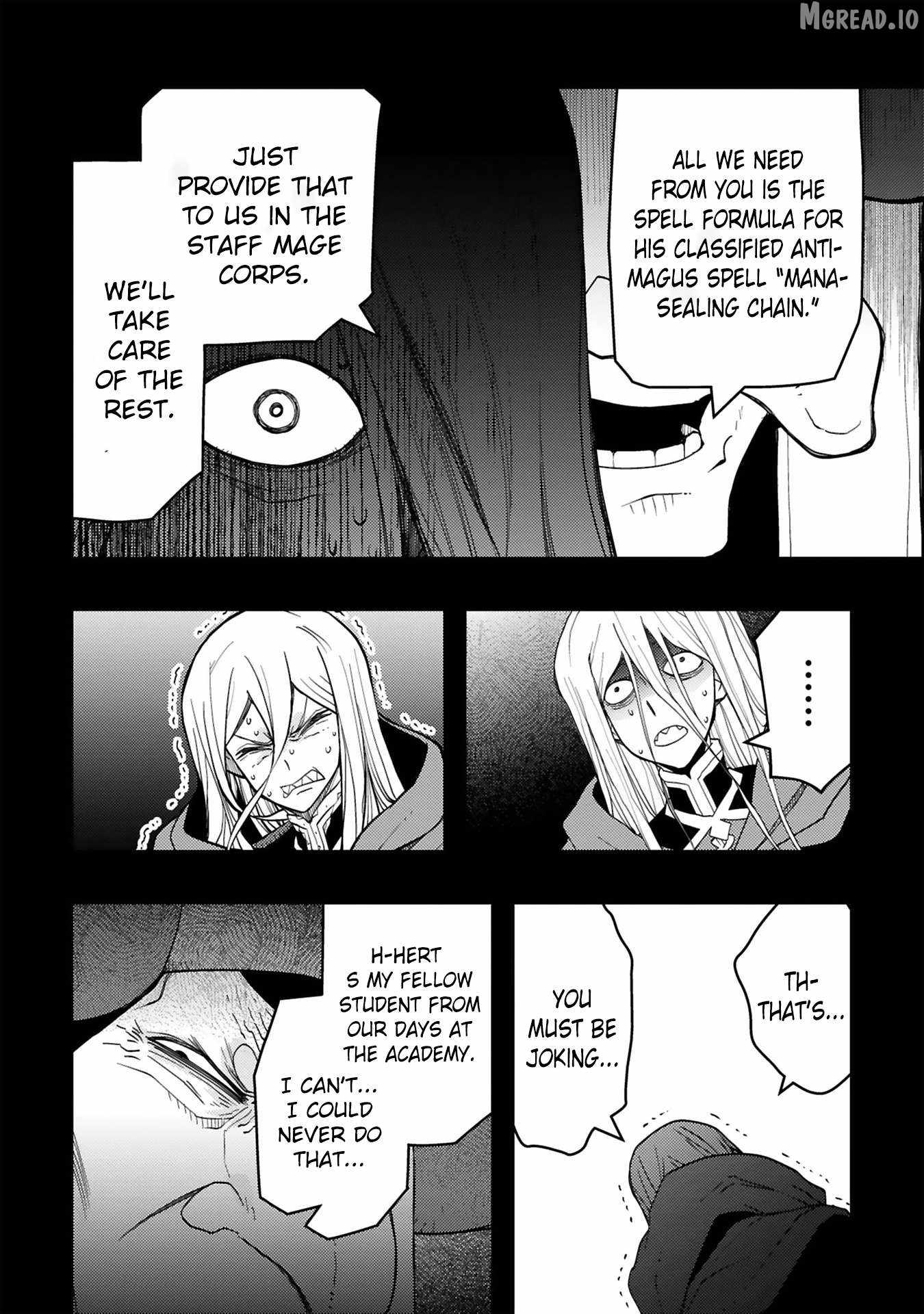 Shokei Sareta Saikyou no Gunnyou Majutsushi, Haisenkoku no Elf Hime to Kokka Saikensu ~ Sokoku yo Jama Suru no wa Kattedaga, Sono Majutsu Tsukutta no Ore na Node Kikanai ga? ~ Ch.15 p19