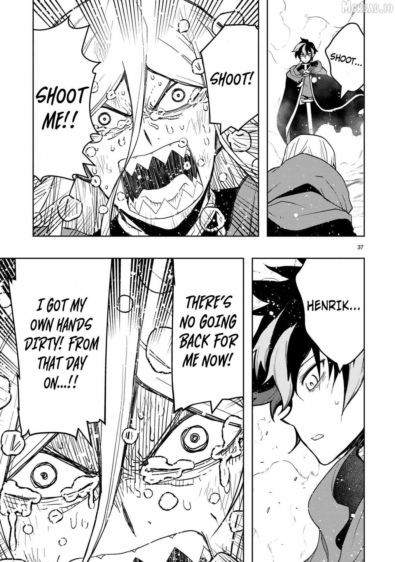 Shokei Sareta Saikyou no Gunnyou Majutsushi, Haisenkoku no Elf Hime to Kokka Saikensu ~ Sokoku yo Jama Suru no wa Kattedaga, Sono Majutsu Tsukutta no Ore na Node Kikanai ga? ~ Ch.16 p18