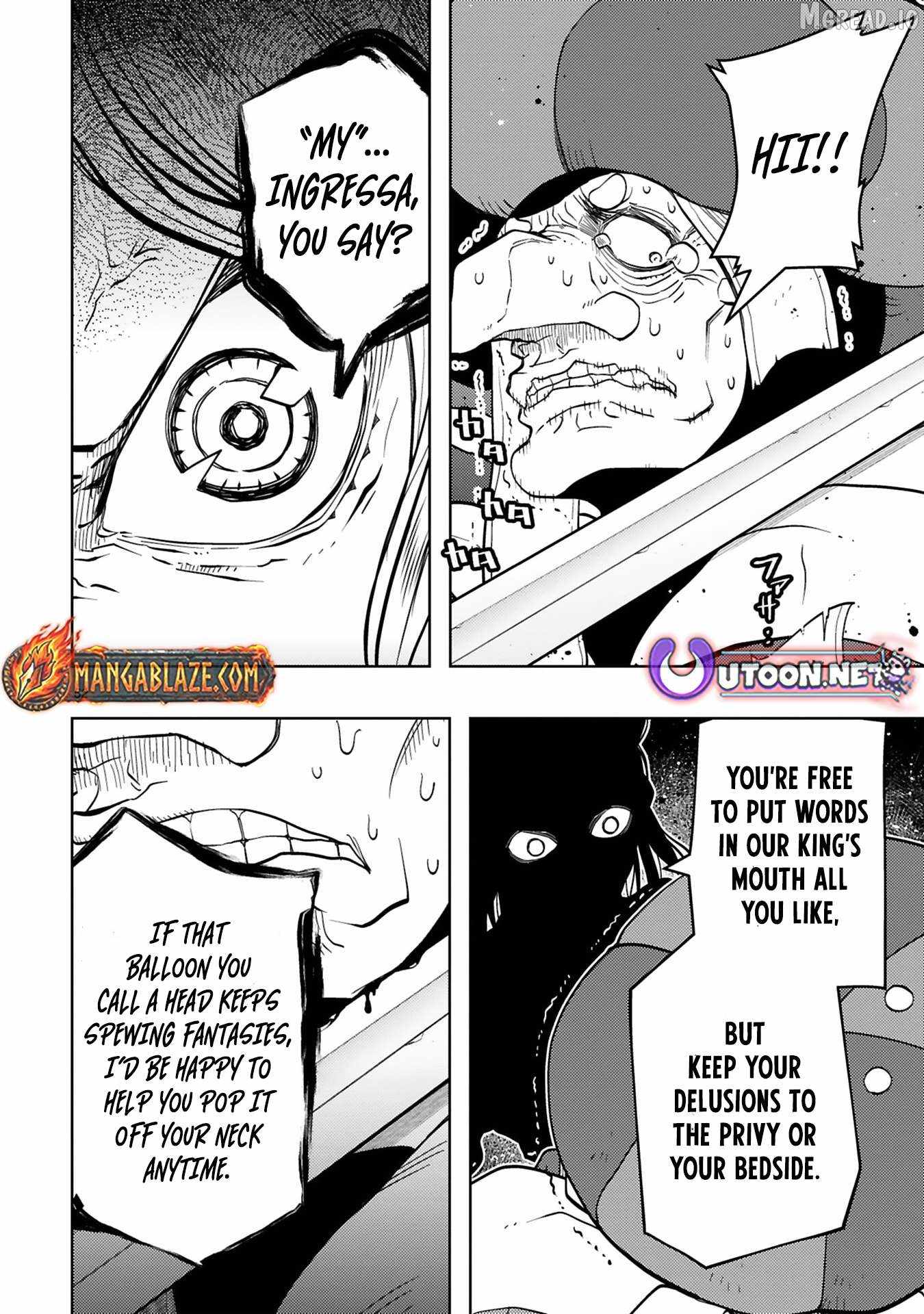 Shokei Sareta Saikyou no Gunnyou Majutsushi, Haisenkoku no Elf Hime to Kokka Saikensu ~ Sokoku yo Jama Suru no wa Kattedaga, Sono Majutsu Tsukutta no Ore na Node Kikanai ga? ~ Ch.17 p13
