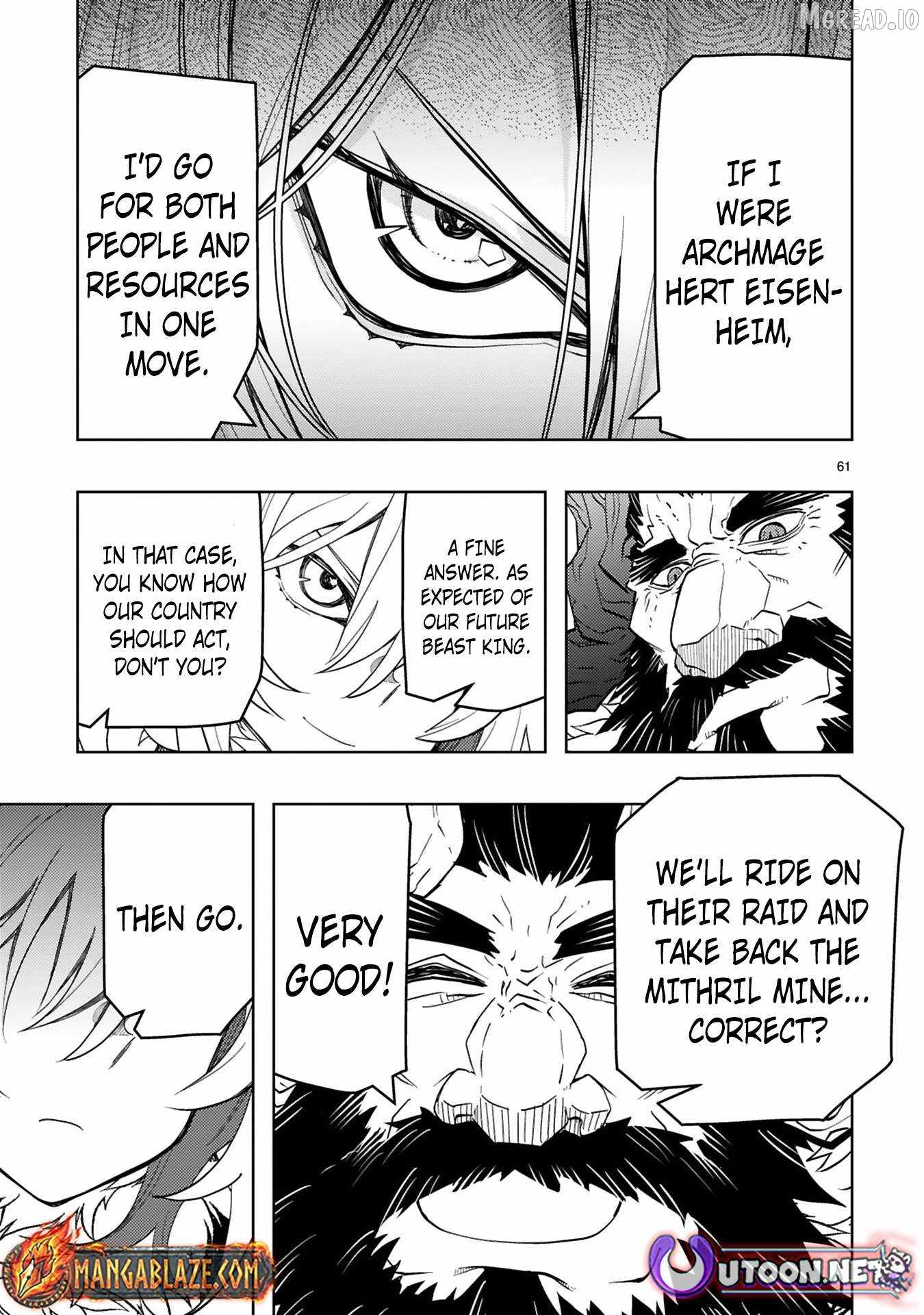 Shokei Sareta Saikyou no Gunnyou Majutsushi, Haisenkoku no Elf Hime to Kokka Saikensu ~ Sokoku yo Jama Suru no wa Kattedaga, Sono Majutsu Tsukutta no Ore na Node Kikanai ga? ~ Ch.17 p22
