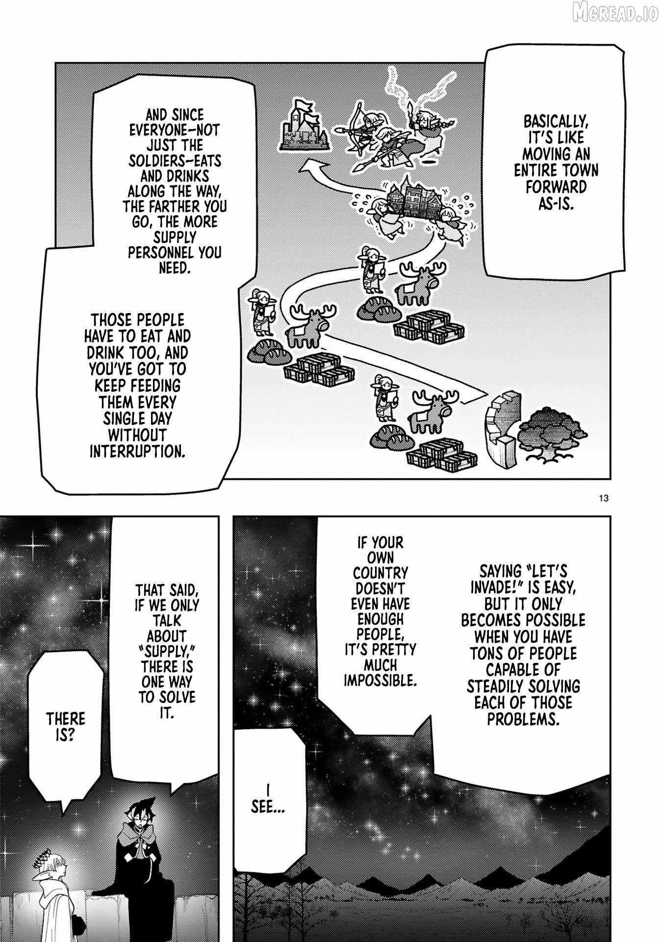 Shokei Sareta Saikyou no Gunnyou Majutsushi, Haisenkoku no Elf Hime to Kokka Saikensu ~ Sokoku yo Jama Suru no wa Kattedaga, Sono Majutsu Tsukutta no Ore na Node Kikanai ga? ~ Ch.18 p14