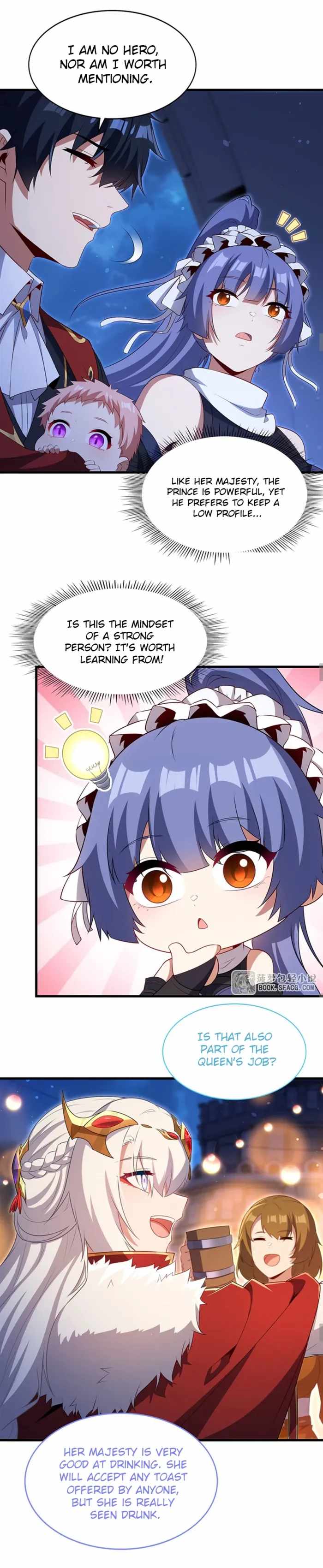 Shut Up, Evil Dragon! I don't want to raise a child with you anymore Ch.95 p4